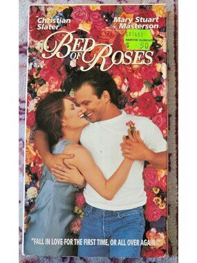 Bed of Roses (VHS 1996) Christian Slater Mary Masterson Michael Goldenberg
